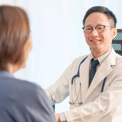 問診・カウンセリングの様子