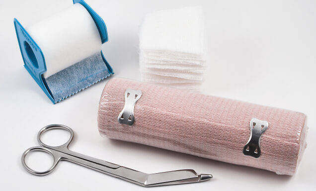 褥瘡処置のイメージ